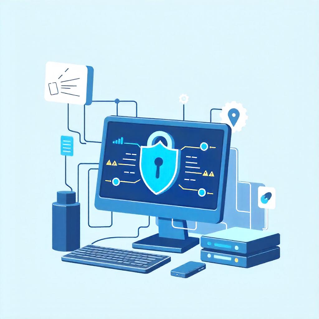 Equipo de ciberseguridad de CodeCraftSW monitoreando sistemas